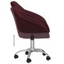 Swivel dining chairs 2 units purple fabric by vidaXL, dining chairs - Ref: Foro24-330507, Price: 133,99 €, Discount: %