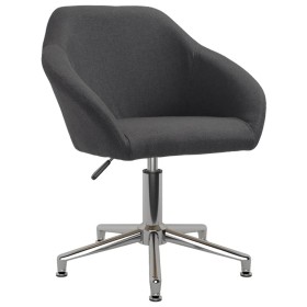 Silla de oficina giratoria tela gris oscuro de vidaXL, Sillas de oficina - Ref: Foro24-330509, Precio: 124,98 €, Descuento: %