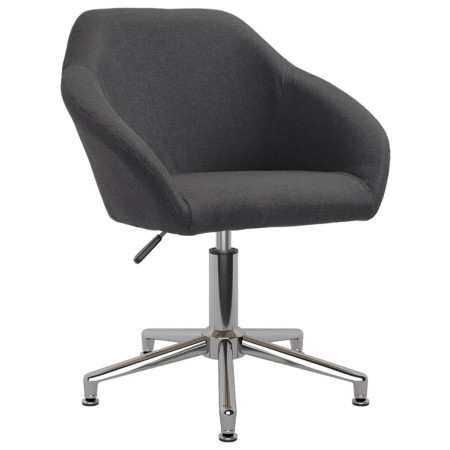 Dark gray fabric swivel office chair by vidaXL, Office chairs - Ref: Foro24-330509, Price: 124,98 €, Discount: %