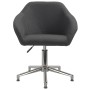 Swivel dining chairs 2 units dark gray fabric by vidaXL, dining chairs - Ref: Foro24-330521, Price: 183,99 €, Discount: %