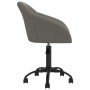 Swivel dining chairs 2 units dark gray velvet by vidaXL, dining chairs - Ref: Foro24-330557, Price: 132,99 €, Discount: %