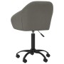 Swivel dining chairs 2 units dark gray velvet by vidaXL, dining chairs - Ref: Foro24-330557, Price: 132,99 €, Discount: %