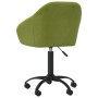 Swivel dining chairs 2 units light green velvet by vidaXL, dining chairs - Ref: Foro24-330559, Price: 134,39 €, Discount: %