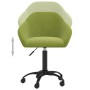 Swivel dining chairs 2 units light green velvet by vidaXL, dining chairs - Ref: Foro24-330559, Price: 134,39 €, Discount: %