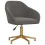 Swivel dining chairs 2 units dark gray velvet by vidaXL, dining chairs - Ref: Foro24-330601, Price: 120,30 €, Discount: %