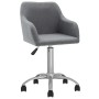 Swivel dining chairs 2 units light gray fabric by vidaXL, dining chairs - Ref: Foro24-330633, Price: 127,99 €, Discount: %