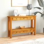 Console table with drawers solid mahogany wood 110x30x75 cm by vidaXL, Side tables - Ref: Foro24-337879, Price: 191,00 €, Dis...