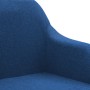 Swivel dining chairs 2 units blue fabric by vidaXL, dining chairs - Ref: Foro24-330639, Price: 129,30 €, Discount: %