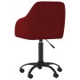 2pcs Red Wine Red Velvet Swivel Dining Chairs by vidaXL, dining chairs - Ref: Foro24-330673, Price: 126,99 €, Discount: %