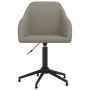 2pcs Light Gray Velvet Swivel Dining Chairs by vidaXL, dining chairs - Ref: Foro24-330690, Price: 128,28 €, Discount: %