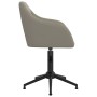 2pcs Light Gray Velvet Swivel Dining Chairs by vidaXL, dining chairs - Ref: Foro24-330690, Price: 128,28 €, Discount: %