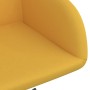 Sillas de comedor giratorias 2 uds terciopelo amarillo de vidaXL, Sillas de comedor - Ref: Foro24-330697, Precio: 128,99 €, D...