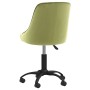 Silla de comedor giratoria de terciopelo verde claro de vidaXL, Sillas de comedor - Ref: Foro24-330748, Precio: 110,24 €, Des...