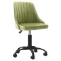 Swivel dining chairs 2 units light green velvet by vidaXL, dining chairs - Ref: Foro24-330759, Price: 128,36 €, Discount: %