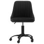 Swivel dining chairs 2 pcs black velvet by vidaXL, dining chairs - Ref: Foro24-330762, Price: 126,99 €, Discount: %