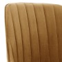 Swivel dining chairs 2 units brown velvet by vidaXL, dining chairs - Ref: Foro24-330764, Price: 126,15 €, Discount: %