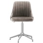 2pcs Light Gray Velvet Swivel Dining Chairs by vidaXL, dining chairs - Ref: Foro24-330778, Price: 129,05 €, Discount: %