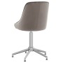 2pcs Light Gray Velvet Swivel Dining Chairs by vidaXL, dining chairs - Ref: Foro24-330778, Price: 129,05 €, Discount: %