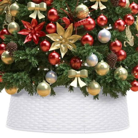 Weißer Weihnachtsbaumrock Ø54x19,5 cm von vidaXL, Weihnachtsbaum-Fußsack - Ref: Foro24-331299, Preis: 28,27 €, Rabatt: %