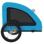 Haustier-Fahrradanhänger, Eisen-Oxford-Stoff, Blau von vidaXL, Kinderwagen für Haustiere - Ref: Foro24-93960, Preis: 106,04 €...