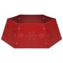 Falda del árbol de Navidad roja Ø68x25 cm de vidaXL, Cubrepié del árbol de Navidad - Ref: Foro24-331304, Precio: 30,27 €, Des...