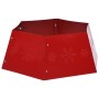 Falda del árbol de Navidad roja Ø68x25 cm de vidaXL, Cubrepié del árbol de Navidad - Ref: Foro24-331304, Precio: 30,27 €, Des...