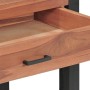 Desk with 2 drawers solid teak wood 120x40x75 cm by vidaXL, Desks - Ref: Foro24-337919, Price: 222,99 €, Discount: %