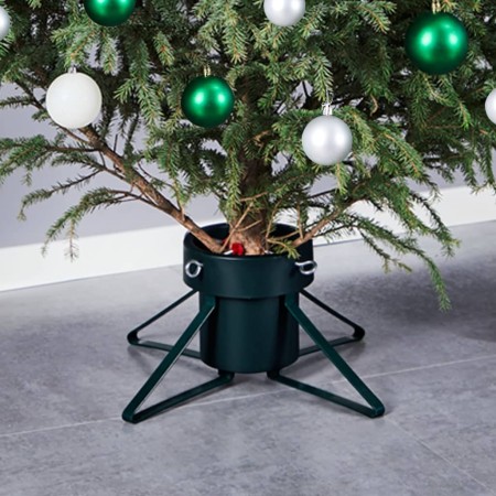 Soporte para árbol de Navidad negro 46x46x19 cm de vidaXL, Soportes para árboles de Navidad - Ref: Foro24-331309, Precio: 25,...