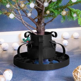 Soporte para árbol de Navidad negro 29x29x15,5 cm de vidaXL, Soportes para árboles de Navidad - Ref: Foro24-331320, Precio: 3...