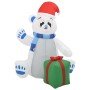 Oso polar inflable de Navidad LED interior y exterior 1,8 m de vidaXL, Luces de Navidad - Ref: Foro24-331407, Precio: 54,76 €...