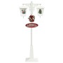 Christmas lamppost with white and red PVC Santa Claus 81x40x188 cm by vidaXL, Christmas lights - Ref: Foro24-331475, Price: 2...