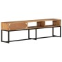 Solid acacia wood TV stand 160x30x45 cm by vidaXL, TV Furniture - Ref: Foro24-337991, Price: 115,93 €, Discount: %