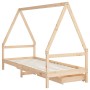 Estructura de cama para niños con cajones madera pino 80x200 cm de vidaXL, Cunas y camas para niños - Ref: Foro24-834465, Pre...