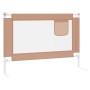 Barandilla de seguridad cama de niño tela gris taupe 90x25 cm de vidaXL, Barandillas de seguridad - Ref: Foro24-10216, Precio...