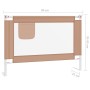 Barandilla de seguridad cama de niño tela gris taupe 90x25 cm de vidaXL, Barandillas de seguridad - Ref: Foro24-10216, Precio...