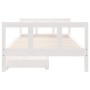 Children's bed frame with white pine wood drawers 90x200 cm by vidaXL, Cribs and beds for children - Ref: Foro24-834409, Pric...