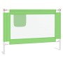 Child bed safety rail green fabric 90x25 cm by vidaXL, Safety railings - Ref: Foro24-10189, Price: 39,99 €, Discount: %