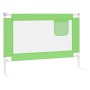 Child bed safety rail green fabric 90x25 cm by vidaXL, Safety railings - Ref: Foro24-10189, Price: 39,99 €, Discount: %