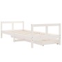 Estructura cama niños con cajones madera pino blanco 80x200 cm de vidaXL, Cunas y camas para niños - Ref: Foro24-834406, Prec...