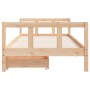 Estructura de cama para niños con cajones madera pino 90x200 cm de vidaXL, Cunas y camas para niños - Ref: Foro24-834408, Pre...