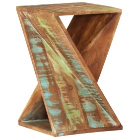 Mesa auxiliar madera maciza reciclada 35x35x55 cm de vidaXL, Mesas auxiliares - Ref: Foro24-337995, Precio: 90,74 €, Descuent...