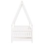 White pine wood children's bed frame 70x140 cm by vidaXL, Cribs and beds for children - Ref: Foro24-834502, Price: 141,18 €, ...