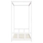 Estructura de cama para niños madera de pino blanco 90x190 cm de vidaXL, Cunas y camas para niños - Ref: Foro24-834517, Preci...