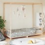 Estructura de cama infantil madera maciza de pino 90x190 cm de vidaXL, Cunas y camas para niños - Ref: Foro24-834516, Precio:...