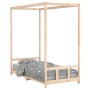 Estructura de cama infantil madera maciza de pino 90x190 cm de vidaXL, Cunas y camas para niños - Ref: Foro24-834516, Precio:...