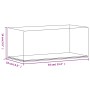 Caja de exposición acrílico transparente 34x16x14 cm de vidaXL, Mostradores - Ref: Foro24-154901, Precio: 47,87 €, Descuento: %