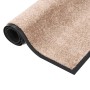 Beige doormat 60x80 cm by vidaXL, Doormats - Ref: Foro24-331584, Price: 29,23 €, Discount: %