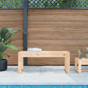 Banco de jardín madera maciza de pino 110x38x45 cm de vidaXL, Bancos de jardín - Ref: Foro24-825093, Precio: 85,31 €, Descuen...