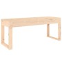 Garden bench solid pine wood 110x38x45 cm by vidaXL, garden benches - Ref: Foro24-825093, Price: 85,31 €, Discount: %