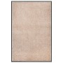 Beige Fußmatte 80x120 cm von vidaXL, Fußmatten - Ref: Foro24-331585, Preis: 48,98 €, Rabatt: %